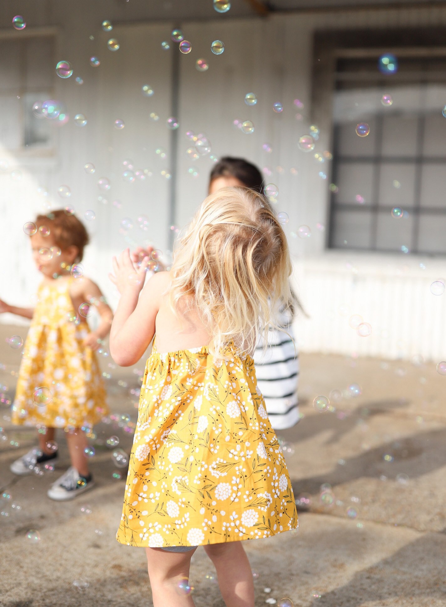 mustard yellow dress baby