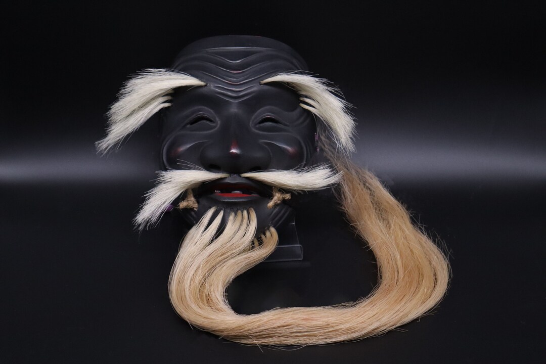 能面 黒式尉 - Etsy 日本