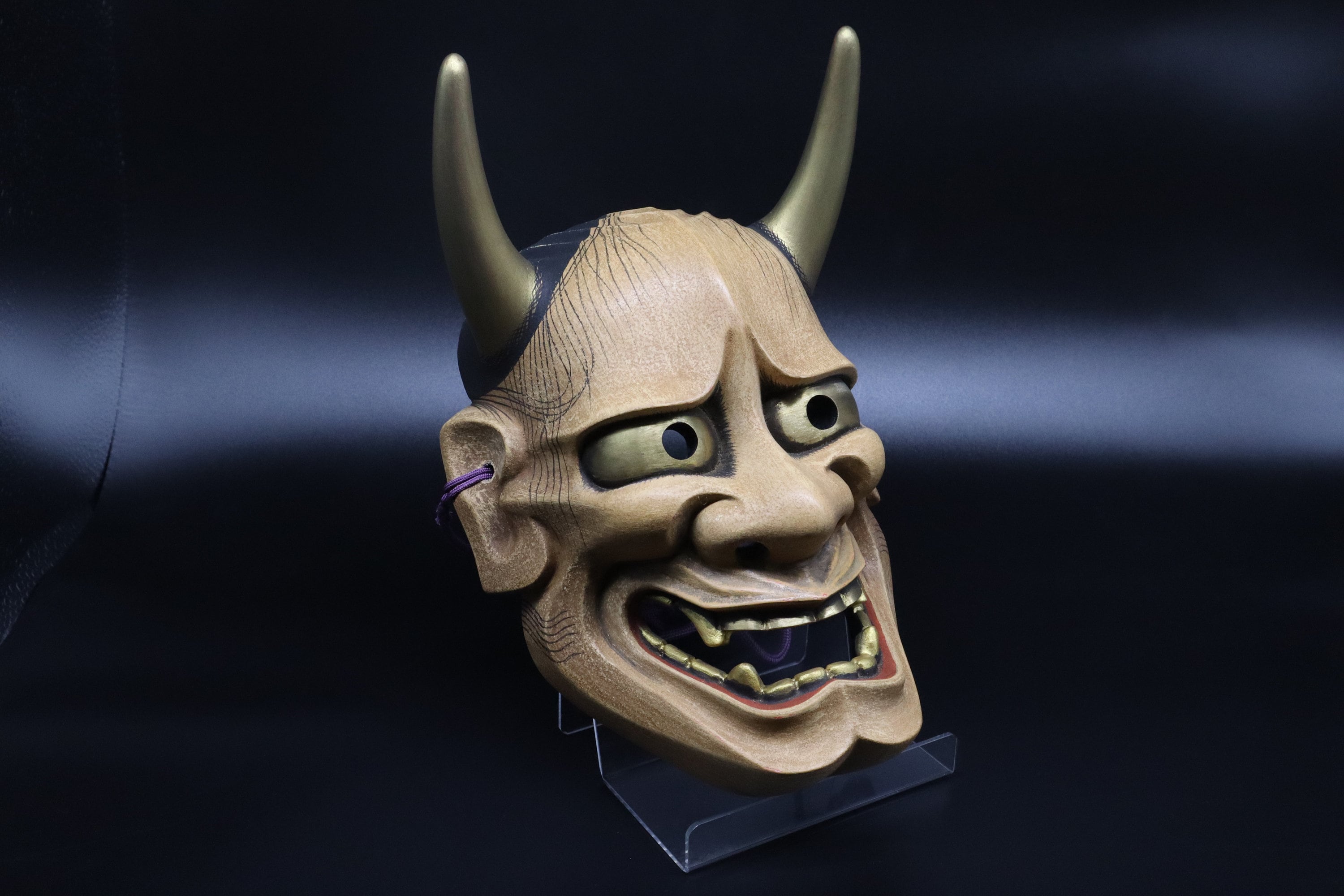 木製 ・鬼の面 ・般若 手彫り木製般若面 – 日本の伝統能楽堂 鬼 - Etsy 日本