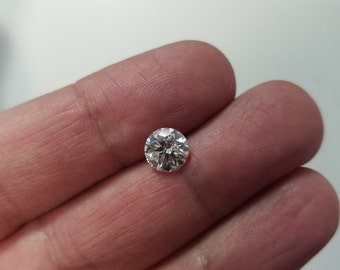 2.03 Karat Runde E SI1 Diamanten + kostenloser 14 k WG Ring alle Größen Jahrestag Schmuck sehr guten Schnitt! Wunderschöne muss sehen!