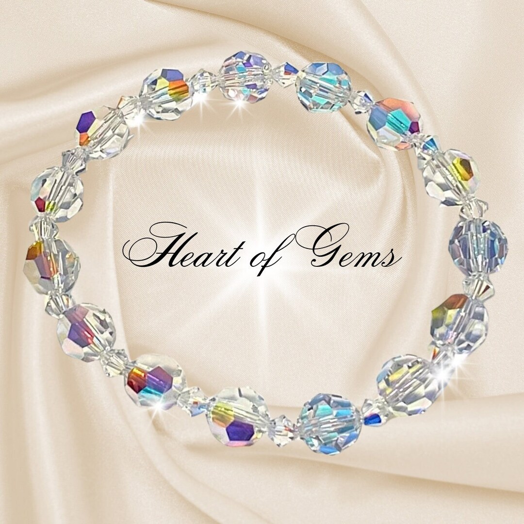 Swarovski Crystal Stretch Bracelet: European Crystal Jewelry