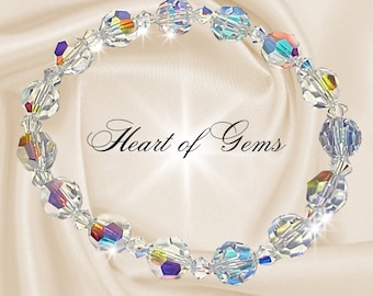 Swarovski Crystal Stretch Bracelet: European Crystal Jewelry
