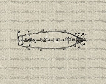 Row Boat Vector Graphic Commercial Use Antique Boat Etsy