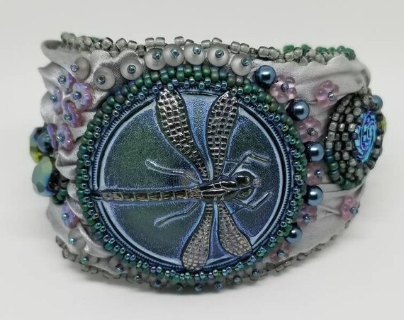 Ouray dragon fly bracelet Rita Caldwell Native American inspired
