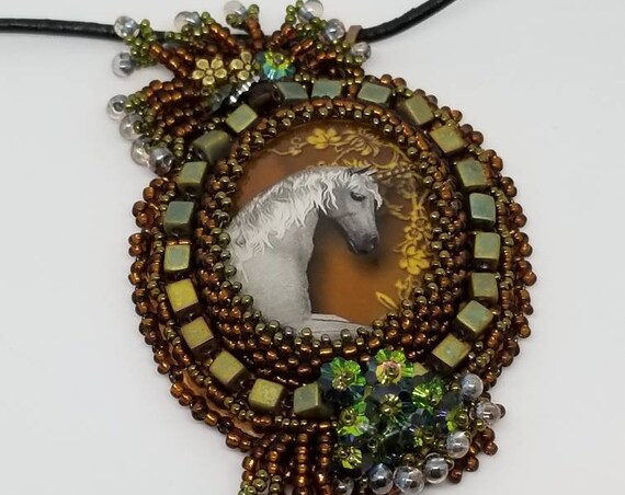 When unicorns run Rita Caldwell Native American inspired