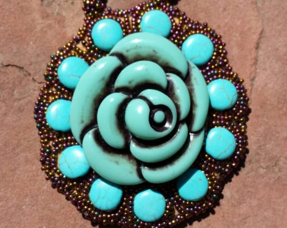 Copper and Turquoise Dreams native american inspired Rita Caldwell