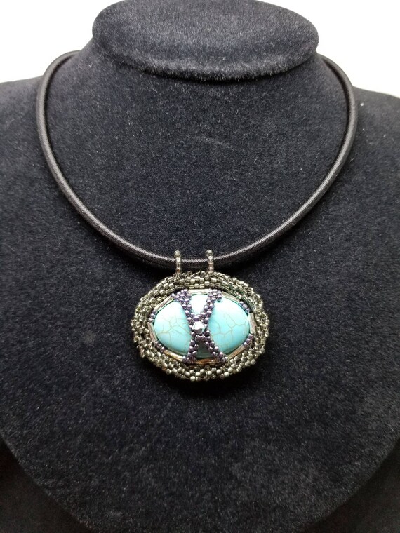 Tangled up in silver and blue Beadworkdreamsraven Rita Caldwell Native American inspired
