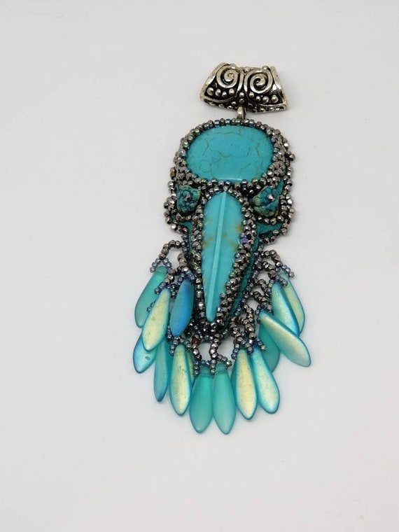 Turquoise and silver dreams Rita Caldwell Native American inspired