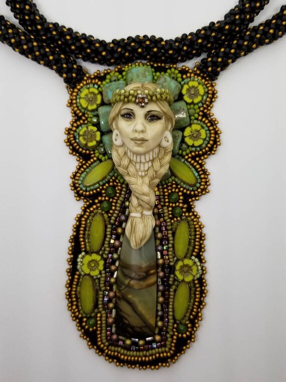 Spring warrior goddess Native American inspired Rita Caldwell