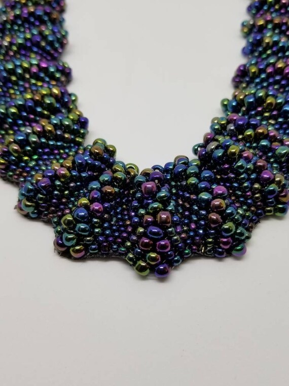 Purple mountain majesty necklace Native American inspired Rita Caldwell