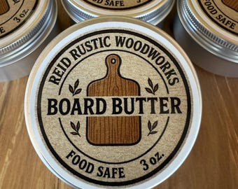 Original Food Safe Cutting Board Conditioner | Board Butter | Beeswax & Mineral Oil Board Conditioner | Made in the USA