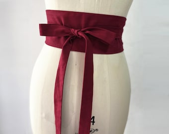 Linen 37color More size belt for dress, belt for coat  linen women's belt long belt Waist sealing waistband wide belt gift