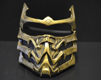 Disfraz/cosplay de máscara facial MK9 Toasty (Scorpion) MKX