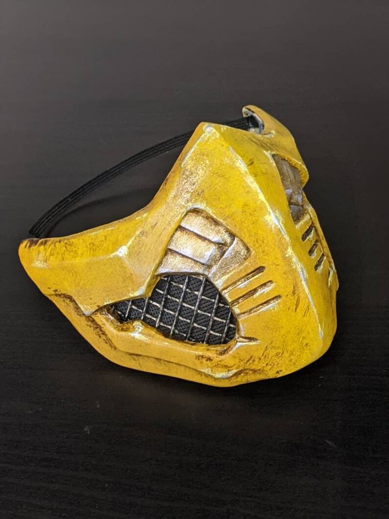 MKX Toasty Scorpion battle worn face mask costume/ cosplay