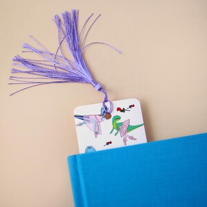 Ballet Dinosaur Bookmark - Double sided bookmark, cute stationery for kids, sugar free party bags, kids birthday party treats, book marker