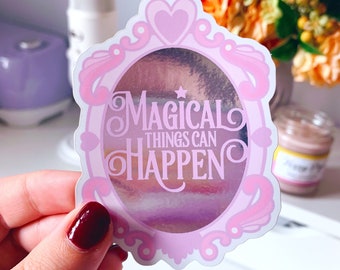 Magical Things Mirror Vinyl Sticker