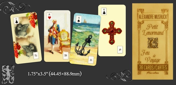 Le Petit Lenormand Jeu De Voyage By Alexandre Musruck - 