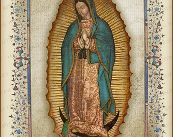 Ceramic Tile Murals Religious Catholic Saint Judas Tadeo 12.75 X 17 inches