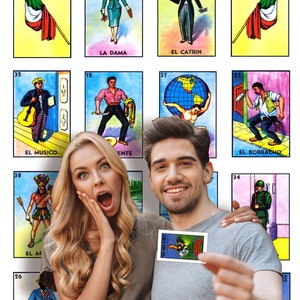 Mexican Loteria  6ft.x9ft.  Back Drop Banner &#39;Image ONLY&#39; - Reg. 9.99 On Sale Now!