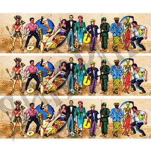 Mexican Loteria, Two Water Bottle Design &quot;Printables&quot; Reg. 4.99 On Sale Now!