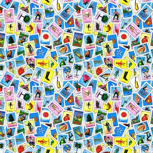 Loteria Old School Versión 12"x18" GRANDE (Imagen digital de una sola página) Tazas, Almohadas, Imprimible, Papel de regalo de tela.