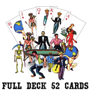 LOTERIA POKER DECK Images  (54 Separate Files) "Print your own Loteria Deck" Reg. 17.95 On Sale Now!