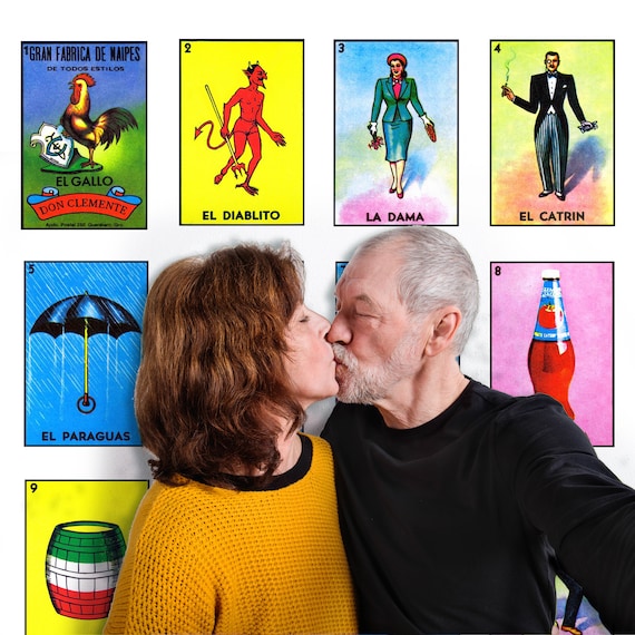 Mexican Loteria 6ft X9ft Back Drop Banner Image Sale Ends Jan