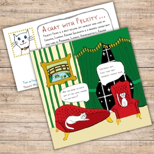 Funny New Home Snob Card (en exclusief interview!) | Verjaardagskaart kat | Chique kaart | Kattenmoeder | Katteneigenaarskaart | Verwende kat | Grappige kattenkaart