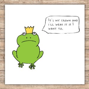 Lustige Frosch, die Karte, Abschluss-Karte verlassen | Herzlichen Glückwunsch, neuer Job, stolz auf Dich, Du hast es geschafft, Well Done Card | Prüfung GCSE A-Level Degree