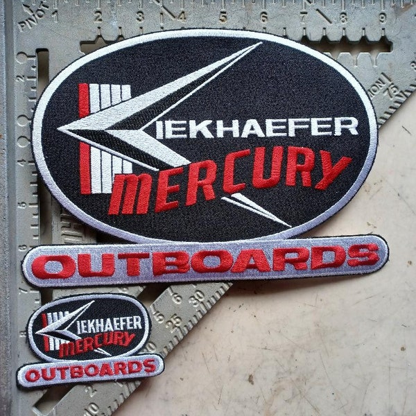 Kiekhaefer Mercury Vintage Outboard Motors Patches