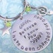 Musical Wicked Inspired Jewelry - Extra Large Keychain : Because I knew you I have been changed for good - Gift