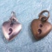 ADD ON: Tiny Semicolon Heart Charm - Free Shipping - Charms for Necklace , Bracelet , Keychain - Jewelry