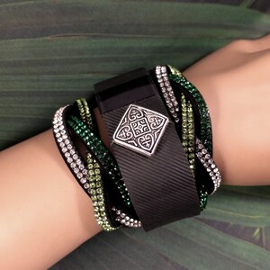 BUY 2 get 1 FREE \u201cJamaica Bling Charm JewelryAccessory Bracelet Cover Activity Tracker Fitbit Flex-2 Alta Charge HR 2