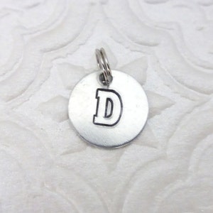 Add On Customized Initial Pendant to Necklace / Jewelry /Bracelet Classic Font Add to Gift imagem 1