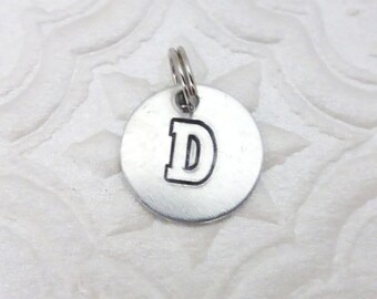 Add On Customized Initial Pendant to Necklace / Jewelry /Bracelet - Classic Font - Add to Gift