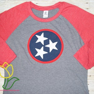 Tennessee TriStar 3/4 Sleeve  Raglan Women&#39;s Fit T-shirt