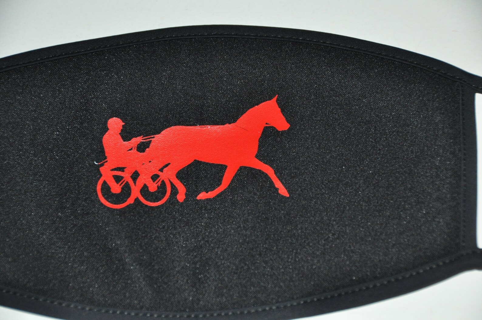 Harness Racing Mask Standardbred Horse Racing Face Mask Etsy