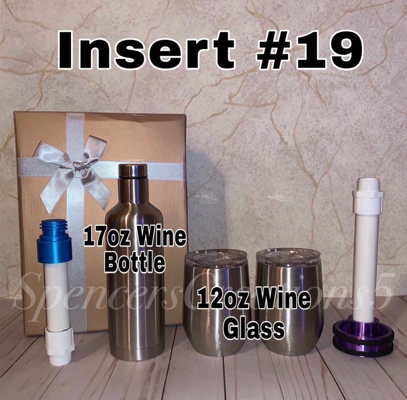 Cup Insert for 17oz Wine Bottle Insert Hogg Wine Bottle Gift Etsy