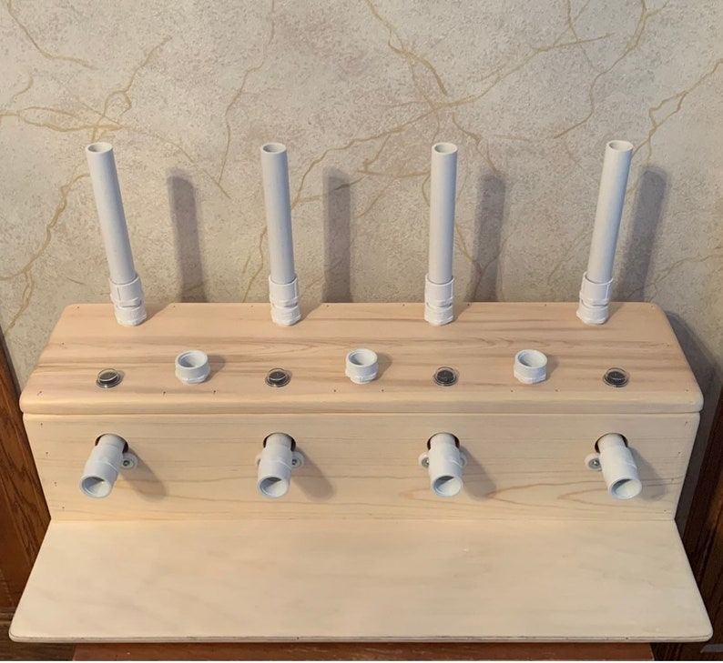 4 Cup Epoxy Tumbler Turner Spinner Cuptisserie Multiple Etsy