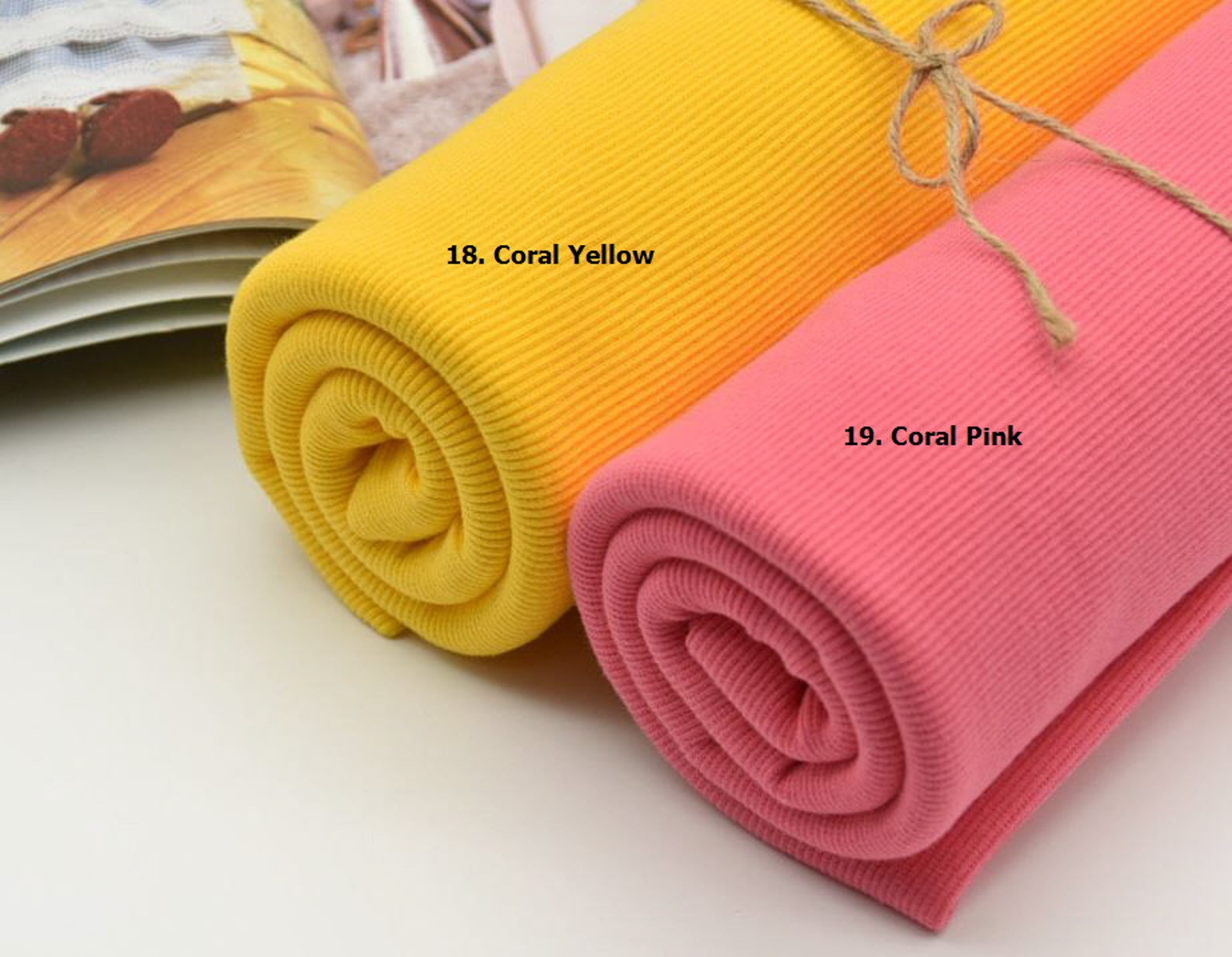 Rib Knit Fabric Ribbing Fabric for neckline cuffs hems Etsy