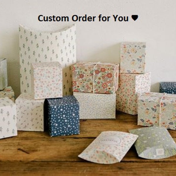 Custom Order List for Nicole