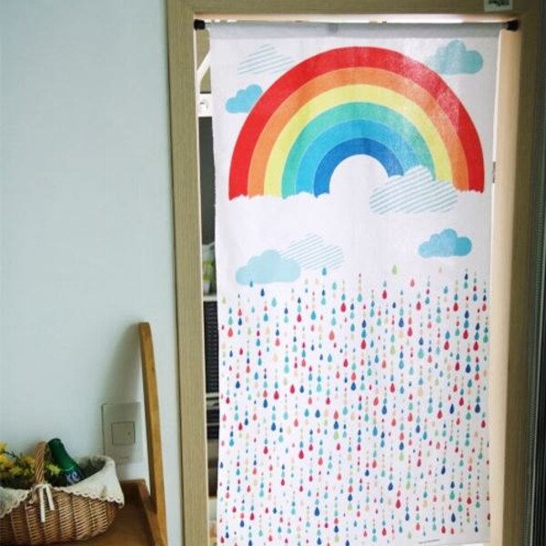 Last One / Colors of Rainbow Illustration Design Panel Fabric