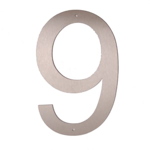 Stainless steel Number (Digit No 9)