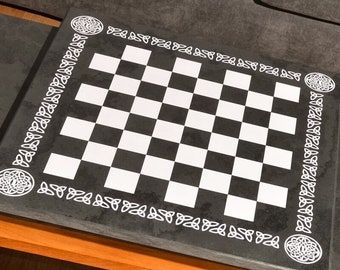 Celtic Design Slate Chess Board