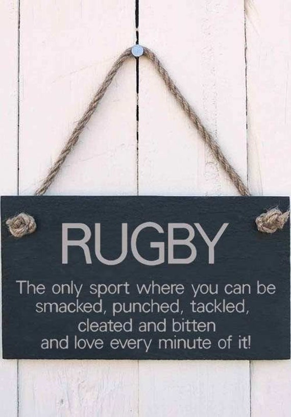 Méfiez-vous Crazy Rugby Femme SPORTS Boissons Bouteille Camping - Drôle