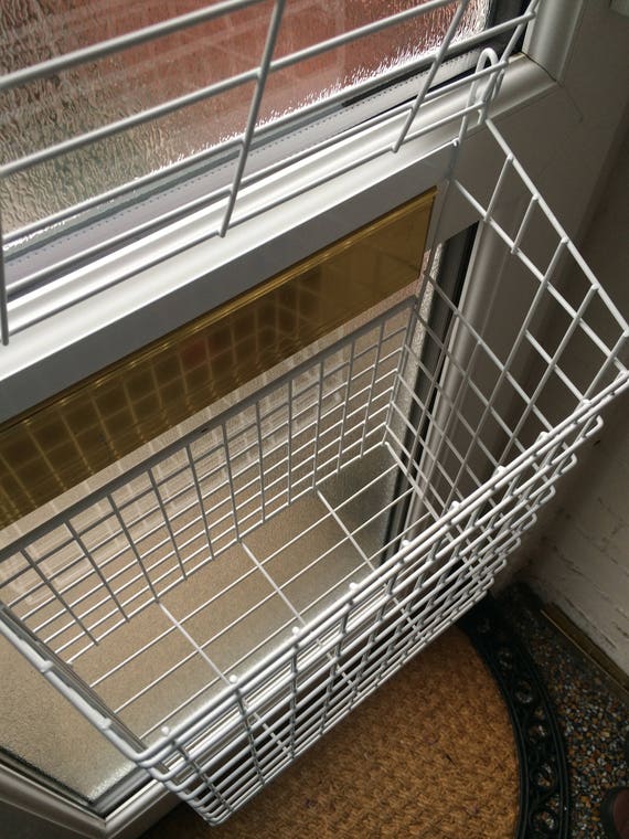 White Letter Cage For Upvc Doors No Screws Required Etsy