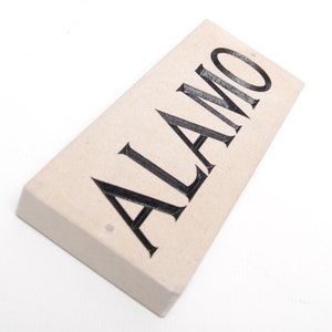Limestone House Sign 1 line 25.5 x 10cm