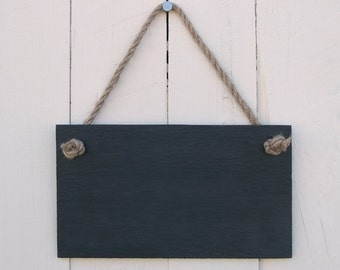 Hanging Sign Plain with Chalk Handmade Gift