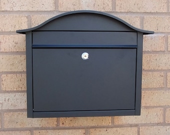 Wall Mounted Letterboxes - Dublin Black