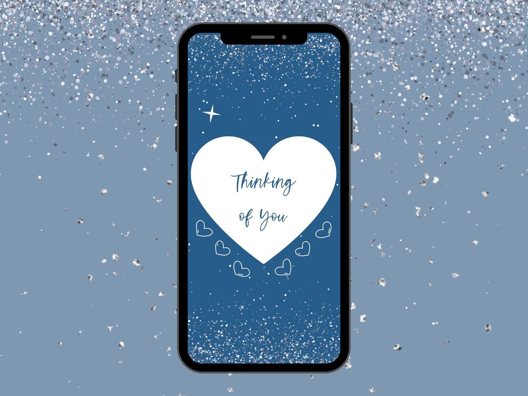 Thinking of You Ecard Digital Download Animated 'thinking of You' MP4